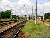 Северная горловина станции